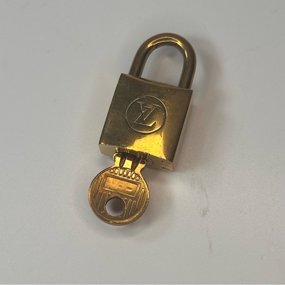 Louis Vuitton Vintage Gold Lock and Key #214 - Picture 3 of 8